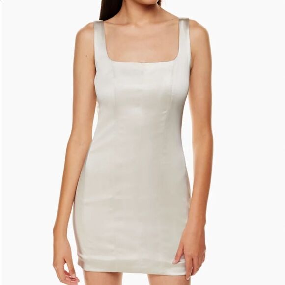 Aritzia Babaton Satin Birch Dress - Picture 3 of 7